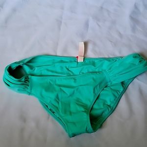 Victoria's Secret bikini bottom small emerald green